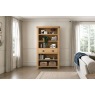 Normandy Chunky Country Oak Large Bookcase