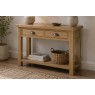 Normandy Chunky Country Oak Console Table