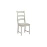 Salcombe Painted Oak Stone Grey Ladder Dining Chair (Pair) Salcombe Painted Oak Stone Grey Ladder Dining Chair (Pair)