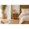 Soho Natural Oak Slatted Bedside Table Soho Natural Oak Slatted Bedside Table