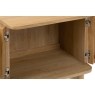 Soho Natural Oak Slatted Bedside Table Soho Natural Oak Slatted Bedside Table