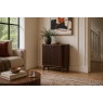 Soho Brown Oak Slatted Cupboard Soho Brown Oak Slatted Cupboard