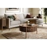 Soho Brown Oak Slatted Story Coffee Table Soho Brown Oak Slatted Story Coffee Table