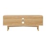 Soho Natural Oak Slatted Small TV Unit Soho Natural Oak Slatted Small TV Unit