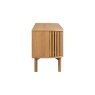 Soho Natural Oak Slatted Large TV Unit Soho Natural Oak Slatted Large TV Unit