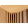Soho Natural Oak Slatted Small Sideboard Soho Natural Oak Slatted Small Sideboard