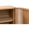 Soho Natural Oak Slatted Small Sideboard Soho Natural Oak Slatted Small Sideboard
