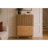Soho Natural Oak Slatted Shoe Cupboard with Marble Top Soho Natural Oak Slatted Shoe Cupboard with Marble Top