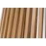 Soho Natural Oak Slatted Round Dining Table Soho Natural Oak Slatted Round Dining Table