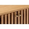Soho Natural Oak Slatted Hallway Bench Soho Natural Oak Slatted Hallway Bench