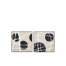 Gallery Direct Capture Framed Canvas Set of 2 600x10x600mm Gallery Direct Capture Framed Canvas Set of 2 600x10x600mm