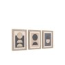 Gallery Direct Symphony Framed Art Set of 3 Gallery Direct Symphony Framed Art Set of 3