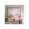 Gallery Direct Warm Haze Framed Canvas 1000x1000mm