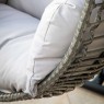 Gallery Direct Adanero Outdoor Rattan Hanging 2 Seater Chair