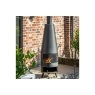 Gallery Direct Foligno Outdoor Chiminea with Pizza Shelf Gallery Direct Foligno Outdoor Chiminea with Pizza Shelf