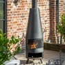 Gallery Direct Foligno Outdoor Chiminea with Pizza Shelf Gallery Direct Foligno Outdoor Chiminea with Pizza Shelf