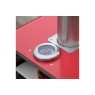 Gallery Direct Sassari Outdoor Pellet Pizza Oven Red Gallery Direct Sassari Outdoor Pellet Pizza Oven Red