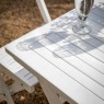 Gallery Direct Lindos Acacia White Folding Dining Set Gallery Direct Lindos Acacia White Folding Dining Set