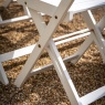 Gallery Direct Lindos Acacia White Folding Dining Set Gallery Direct Lindos Acacia White Folding Dining Set