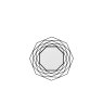 Gallery Direct Estella Mirror Black 910x910mm Gallery Direct Estella Mirror Black 910x910mm