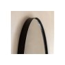 Gallery Direct Holworth Pebble Mirror Black 700x900mm Gallery Direct Holworth Pebble Mirror Black 700x900mm