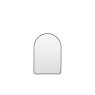 Gallery Direct Holworth Arch Mirror Black 600x35x900mm Gallery Direct Holworth Arch Mirror Black 600x35x900mm