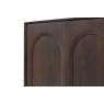 Gallery Direct Arc Walnut Mango Wood Cupboard Gallery Direct Arc Walnut Mango Wood Cupboard