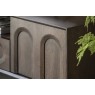 Gallery Direct Arc Walnut Mango Wood Media TV Unit Gallery Direct Arc Walnut Mango Wood Media TV Unit