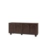 Gallery Direct Arc Walnut Mango Wood Large Sideboard Gallery Direct Arc Walnut Mango Wood Large Sideboard
