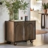 Gallery Direct Arc Walnut Mango Wood Small Sideboard Gallery Direct Arc Walnut Mango Wood Small Sideboard