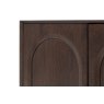 Gallery Direct Arc Walnut Mango Wood Small Sideboard Gallery Direct Arc Walnut Mango Wood Small Sideboard