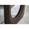 Gallery Direct Arc Walnut Mango Wood 200cm Dining Table Gallery Direct Arc Walnut Mango Wood 200cm Dining Table