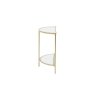 Gallery Direct Hudson Champagne Console Table Gallery Direct Hudson Champagne Console Table