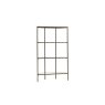 Gallery Direct Hudson Bronze Bookcase Display Unit Gallery Direct Hudson Bronze Bookcase Display Unit