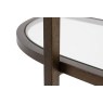 Gallery Direct Hudson Bronze Bookcase Display Unit Gallery Direct Hudson Bronze Bookcase Display Unit