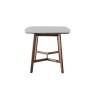 Gallery Direct Barcelona Dark Wood Dining Table with Marble Top Gallery Direct Barcelona Dark Wood Dining Table with Marble Top