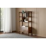 Gallery Direct Barcelona Dark Wood Display Unit with Marble Insert Gallery Direct Barcelona Dark Wood Display Unit with Marble Insert