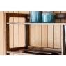 Gallery Direct Barcelona Dark Wood Display Unit with Marble Insert Gallery Direct Barcelona Dark Wood Display Unit with Marble Insert