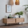 Gallery Direct Okayama Oak Media TV Unit Gallery Direct Okayama Oak Media TV Unit