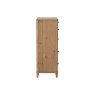 Jude Reclaimed Wood 5 Drawer Tall Chest Of Drawers Jude Reclaimed Wood 5 Drawer Tall Chest Of Drawers
