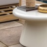 Gallery Direct Pavia Outdoor Cream Concrete Coffee Table Gallery Direct Pavia Outdoor Cream Concrete Coffee Table