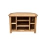 Largo Rustic Solid Oak Corner TV Unit Largo Rustic Solid Oak Corner TV Unit