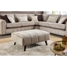 Glamour Plush Footstool