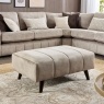 Glamour Plush Footstool Glamour Plush Footstool