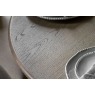 Gallery Direct Artisan Limewash Oak Extending Round Dining Table Set & 6 Chairs