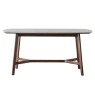 Gallery Direct Barcelona Dark Wood Dining Table Set with Marble Top & 4 Chairs Gallery Direct Barcelona Dark Wood Dining Table Set with Marble Top & 4 Chairs