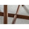Gallery Direct Madrid Walnut Round Dining Table Set & x4 Dining Chairs Gallery Direct Madrid Walnut Round Dining Table Set & x4 Dining Chairs