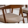 Gallery Direct Madrid Walnut Round Dining Table Set & x4 Dining Chairs Gallery Direct Madrid Walnut Round Dining Table Set & x4 Dining Chairs