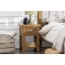 Tewkesbury Smoked Oak Bedside Table