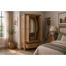 Tewkesbury Smoked Oak Double Wardrobe Tewkesbury Smoked Oak Double Wardrobe